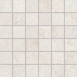 Karst White 30x30 (5x5) Mosaico Porcelánico