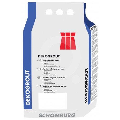 Benfer Dekogrout 1-6mm Enduit pour Joints Couleur Blanc
