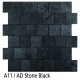 Euroshrink Mosaico Autoadhesivo A11 Stone Black vinílico
