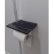 Optima Distributeur de papier toilette avec tablette Cubeway