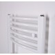 Radiateur sèche-serviettes électrique Plat Blanc KDOE450960 45x96 ANIMA