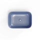 Lavabo encimera rectangular azul mate Infinitio SATINF4532DBLM de Swiss Aqua Technologies