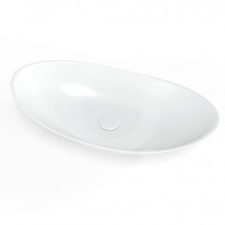Vasque ovale à poser Blanc Brillant 60x40 Infinitio SATINF6040 de Swiss Aqua Technologies