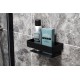 Bandeja para baño SATDPOL20MC negro mate 20cm de Swiss Aqua Technologies
