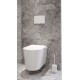 Pulsador WC cisterna empotrada SATAT70 blanco brillante de Swiss Aqua Technologies
