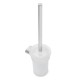 Brosse pour toilettes Simply R SATDSIMR37 Chrome/verre de Swiss Aqua Technologies