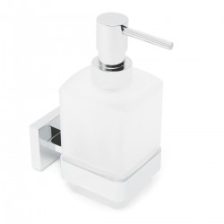 Distributeur savon Simply S SATDSIMS99 chrome/verre de Swiss Aqua Technologies