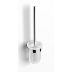 Brosse pour toilettes Project SATDPROJ37 Chromé/verre de Swiss Aqua Technologies