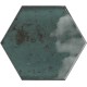 Hope Blue Hexagonal 15x17,3 Brillant Cerámica Ribesalbes