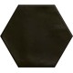 Hope Nero Graphito Hexagonal 15x17,3 Brillo Cerámica Ribesalbes