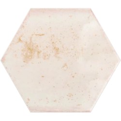 Hope Rose Hexagonal 15x17,3 Brillant Cerámica Ribesalbes