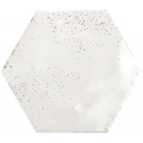 Hope White Hexagonal 15x17,3 Brillo Cerámica Ribesalbes