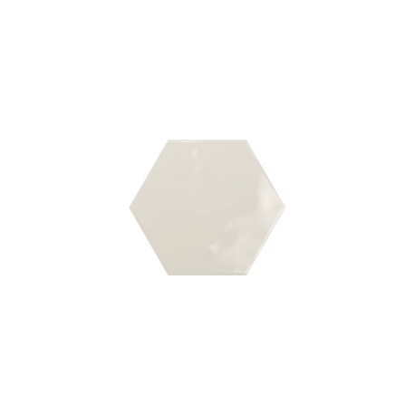 Geometry Creme Hexagonal 15x17,3 Brillo Cerámica Ribesalbes