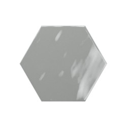 Geometry Grey Hexagonal 15x17,3 Brillant Cerámica Ribesalbes