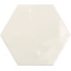 Geometry Ivory Hexagonal 15x17,3 Brillant Cerámica Ribesalbes