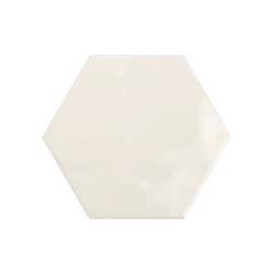 Geometry Ivory Hexagonal 15x17,3 Brillo Cerámica Ribesalbes