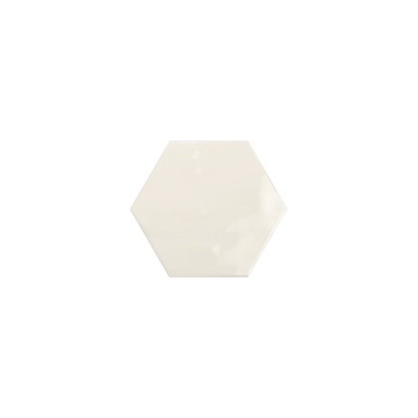 Geometry Ivory Hexagonal 15x17,3 Brillant Cerámica Ribesalbes