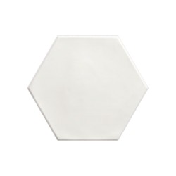 Geometry White Hexagonal 15x17,3 Porcelánico Mate ADZ Cerámica Ribesalbes