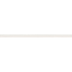 MONOCHROME ROUND Listelo WHITE GLOSS 1,2x30 Brillo Cerámica Ribesalbes