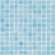 Niebla Azul Celeste Antidérapant 31,6x31,6 Mosaico Cristal