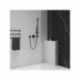 TD F 033.20/150 Grifo termostático mural para ducha negro 10° Free black