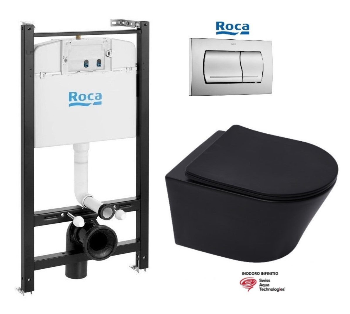 Bastidor ROCA Active pack cisterna empotrada y