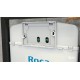 Bastidor ROCA Active cisterna empotrada y pulsador plastico Blanco Brillo con Inodoro suspendido Rim-ex Duravit Cromo Brillo