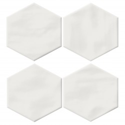 ONE BY ONE MINI HEX WHITE 11.80X10.20 DE CERAMICAS RIBESALBES