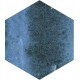 Artisan Hex Blue 11.8x10.2 Revestimiento Brillo