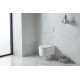 Toilettes suspendues Vórtice blanc SAT72010RTORP avec couvercle amorti
