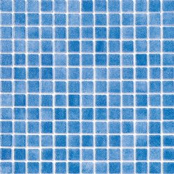 Niebla Azul Claro 33x33 Mosaico Cristal