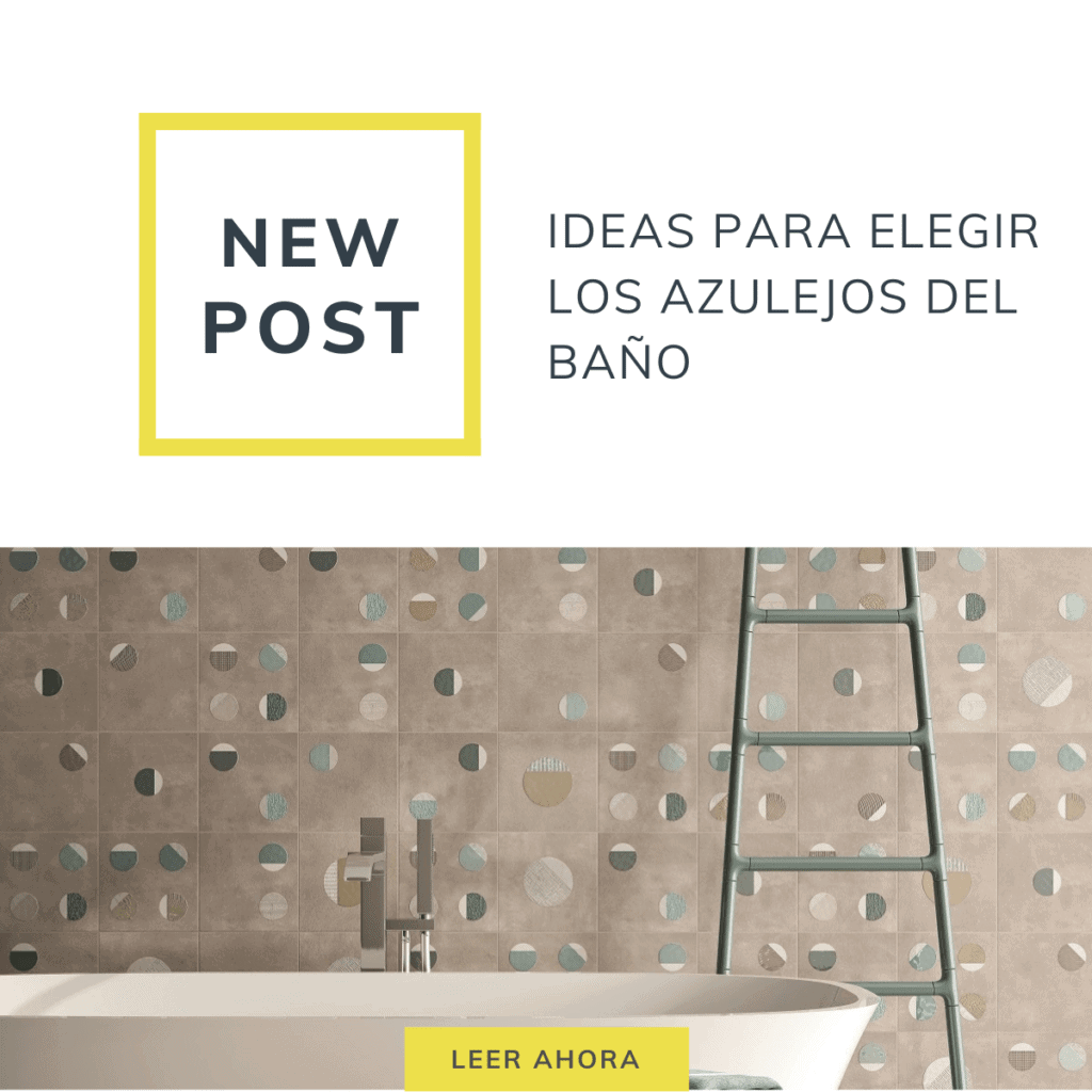 Ideas combinaciones de azulejos para el baño