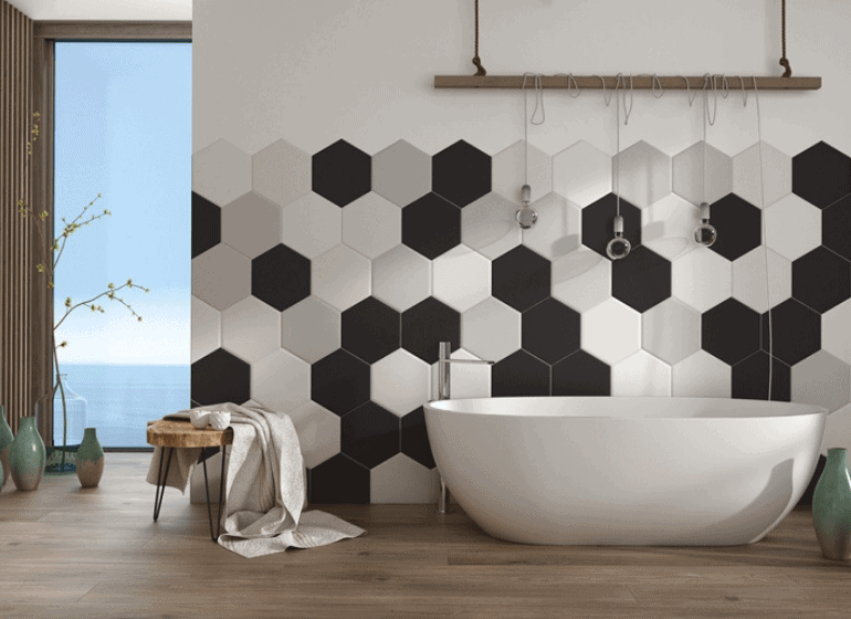 Ideas para elegir las combinaciones de azulejos para el baño
