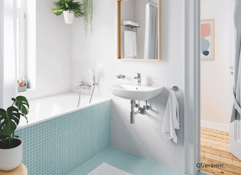 Cómo elegir azulejos para baños pequeños