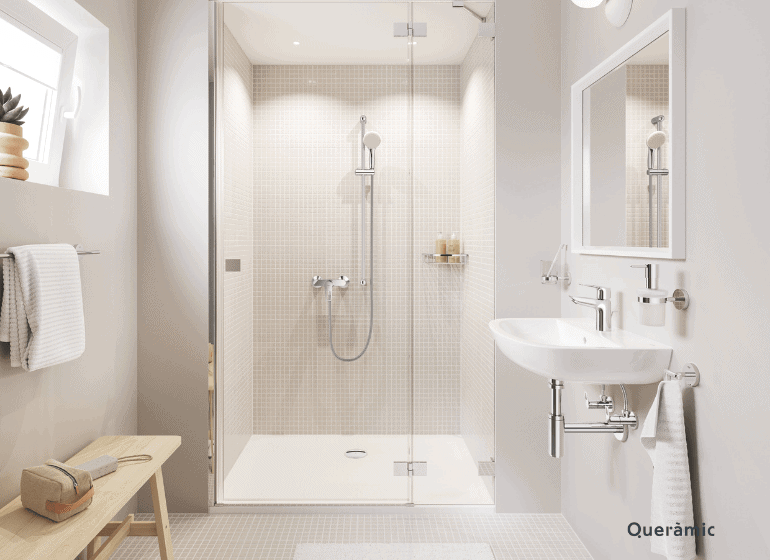 Cómo elegir azulejos para baños pequeños