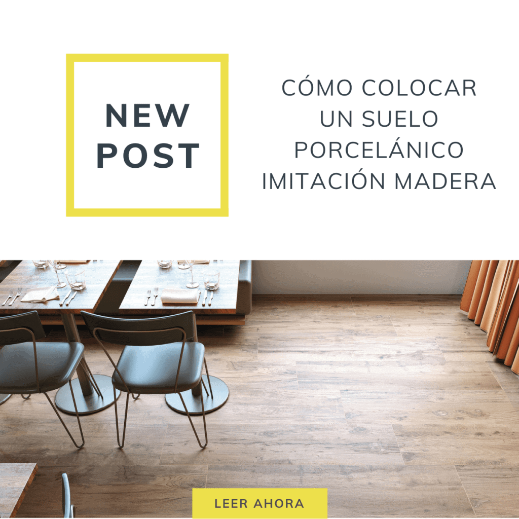 Cómo colocar el suelo porcelánico imitación madera