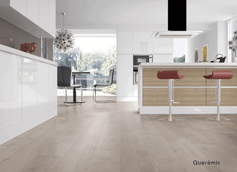 instalacion de parquet en cocina