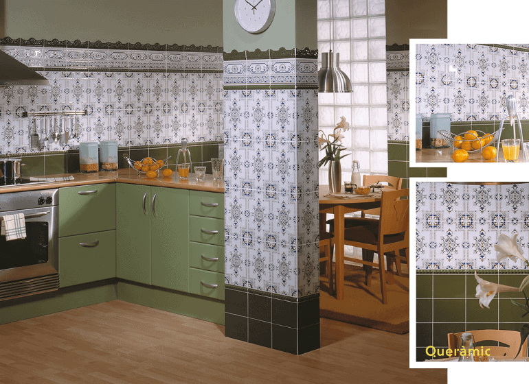 Cocina con azulejo andaluz